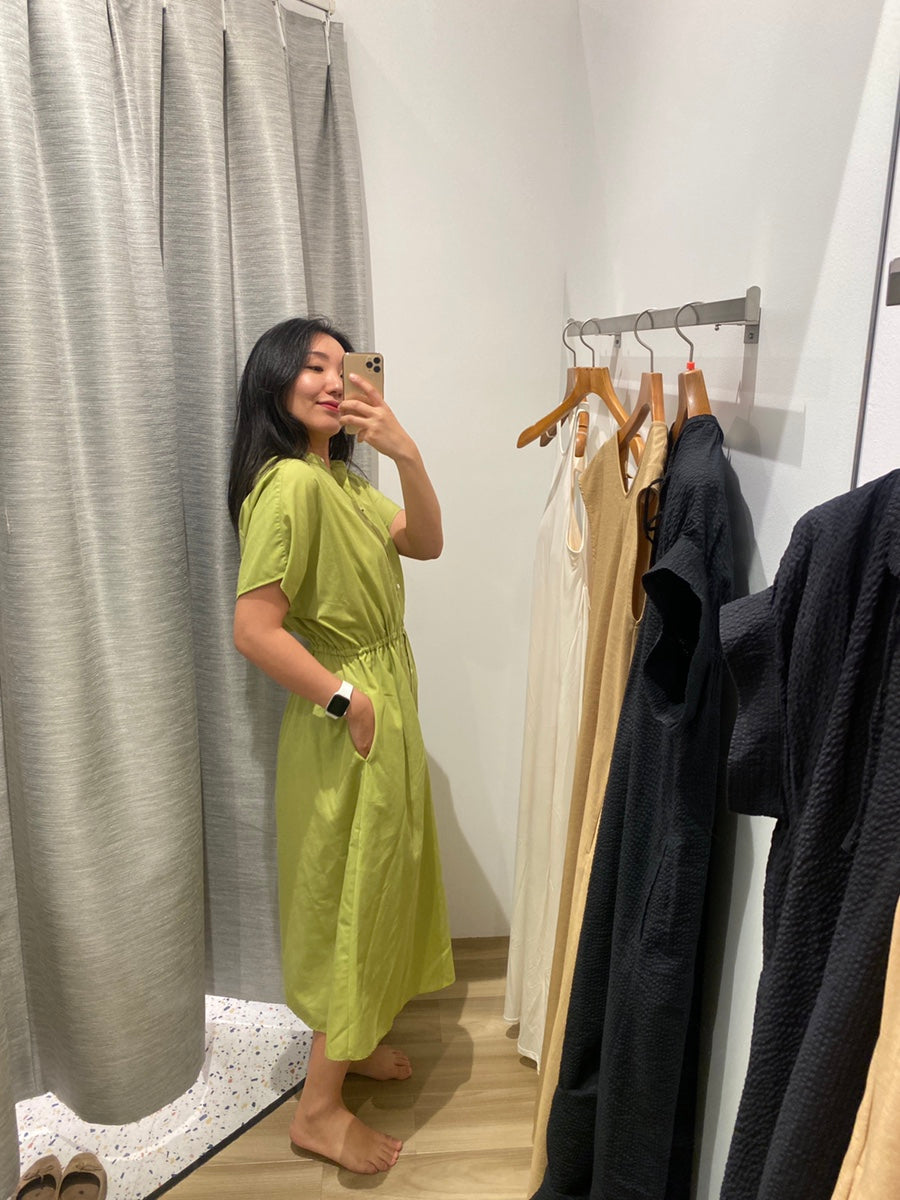 [Urban research]  Lovely Olive Dress 🫒